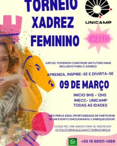 Torneio de Xadrez Feminino @ IMECC-UNICAMP