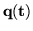 $\bf {q}(t)$